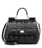 Dolce & Gabbana Sicily Medium Quilted Leather Shoulder Bag