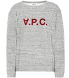 A.p.c. Printed Cotton Sweatshirt