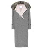 Agnona Fur-trimmed Cashmere Coat