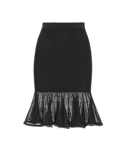 Alexander Wang Embellished Mermaid Skirt
