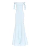 Tod's Hamptons Off-the-shoulder Crêpe Gown