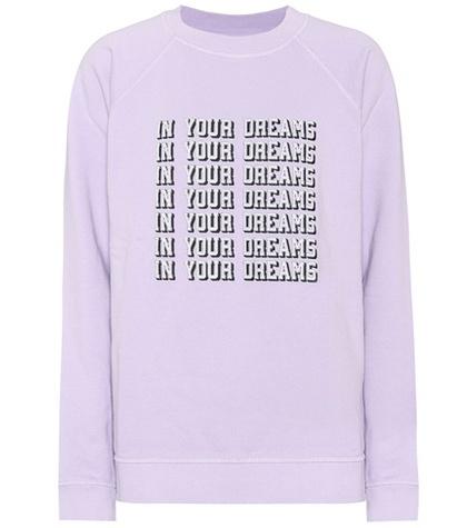 Ganni Printed Cotton Sweater