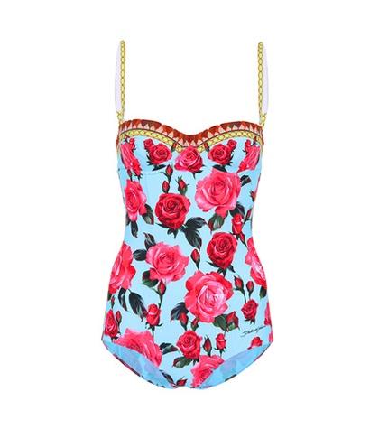 Alexandre Vauthier Floral-printed Swimsuit
