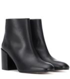 Marni Coban Leather Ankle Boots