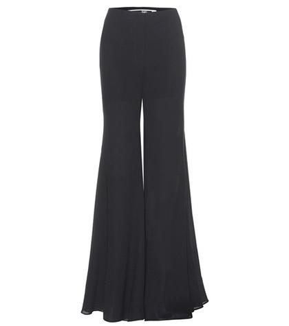 Mcq Alexander Mcqueen Flared Wide-leg Trousers