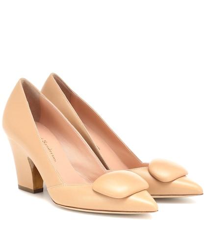 Rupert Sanderson Mabel Leather Pumps