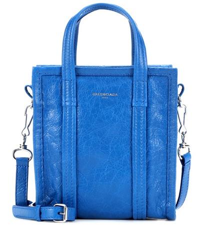 Balenciaga Bazar Xxs Leather Shopper