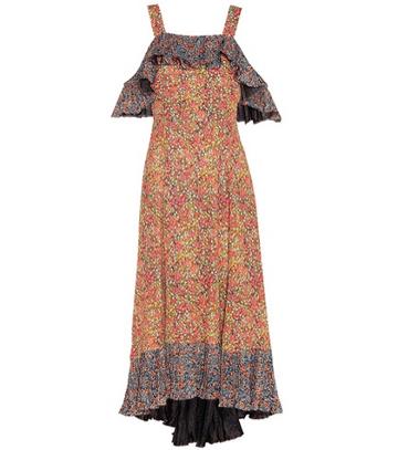 Philosophy Di Lorenzo Serafini Printed Maxi Dress