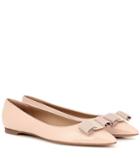 Salvatore Ferragamo Emy Patent Leather Ballerinas