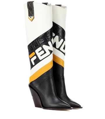 Fendi Fendi Mania Leather Boots