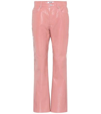 Msgm Coated Pants