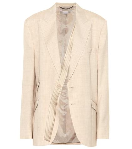 Stella Mccartney Linen-blend Blazer
