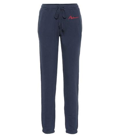 Re/done Logo Cotton Trackpants