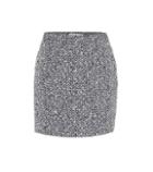 Alessandra Rich Sequined Tweed Miniskirt