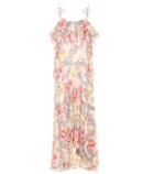 Philosophy Di Lorenzo Serafini Printed Cotton And Silk Dress