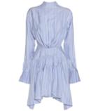 J.w.anderson Striped Silk-twill Dress