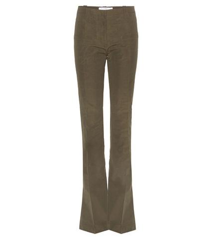 Altuzarra Serge Flared Cotton-blend Trousers