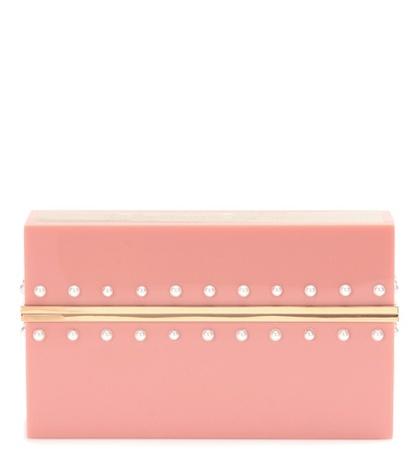 Charlotte Olympia Barbie World Embellished Clutch