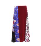 Diane Von Furstenberg Printed Silk Skirt