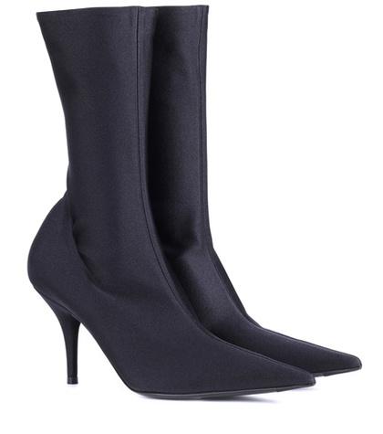 Coach Knife Stretch-jersey Ankle Boots