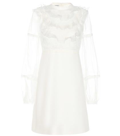 Miu Miu Lace-trimmed Dress