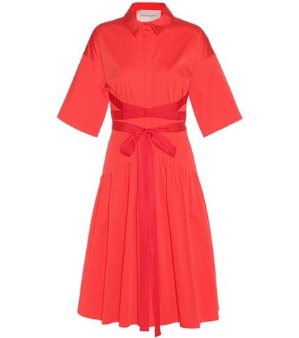 Carolina Herrera Bat Cotton Dress