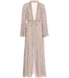 Alexandra Miro Betty Dotted Cotton Gown