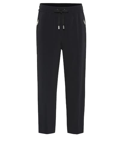 Dolce & Gabbana Cropped Cady Trackpants