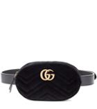 Gucci Marmont Velvet Belt Bag