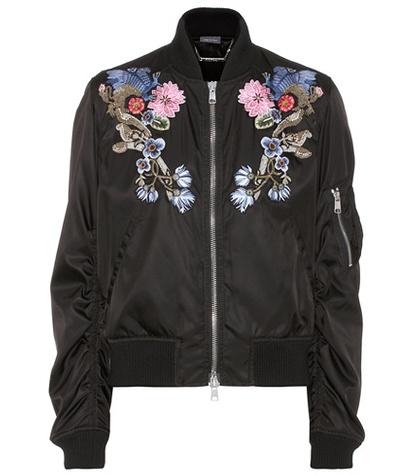 Francesco Russo Embellished Bomber Jacket