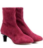 Isabel Marant Daevel Suede Ankle Boots