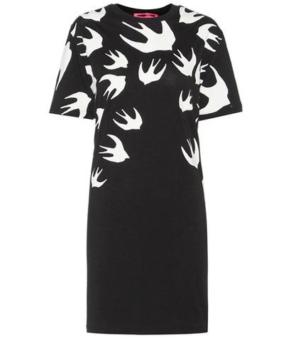 Mcq Alexander Mcqueen Printed Cotton T-shirt Dress