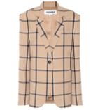 Monse Checked Blazer