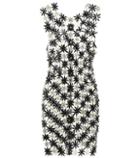 Paco Rabanne Floral Pvc And Chain Dress