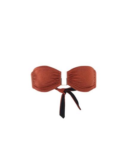 Melissa Odabash Barcelona Metallic Bikini Top