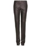 Bottega Veneta Leather Trousers