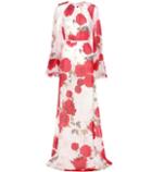 Giambattista Valli Floral-printed Silk Dress