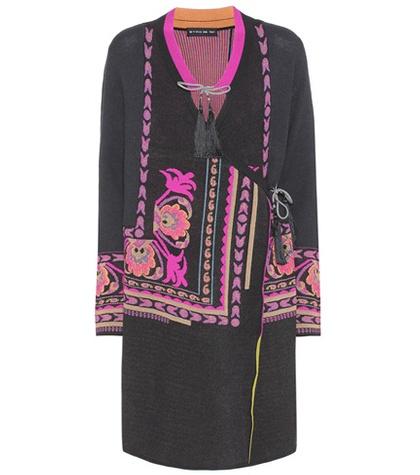 Etro Wool-blend Jacquard Cardigan