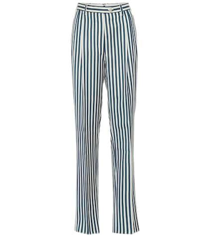 Giuliva Heritage Collection The Stella Striped Wool Pants