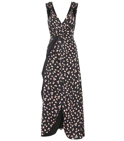 Self-portrait Ruffle-trimmed Floral Dress