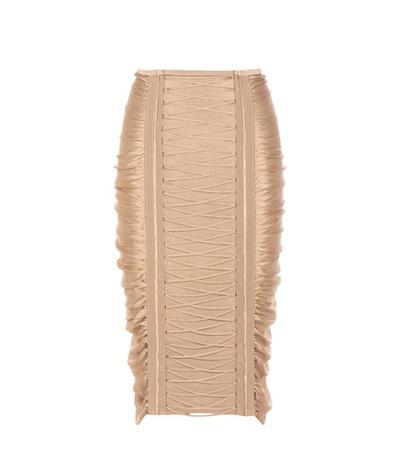 Balmain Ruched Skirt