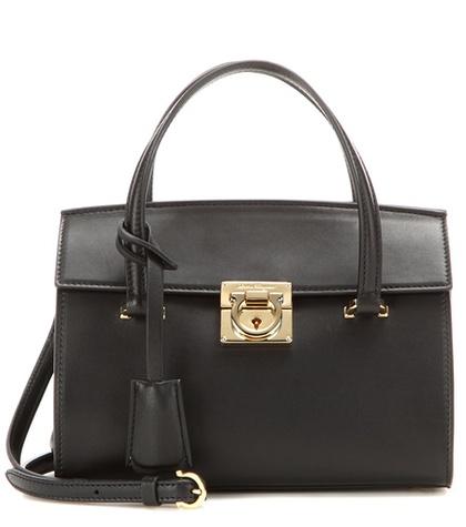 Salvatore Ferragamo Mara Leather Shoulder Bag