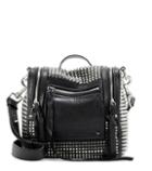 Mcq Alexander Mcqueen Embellished Leather Shoulder Bag