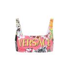 Versace Printed Bikini Top