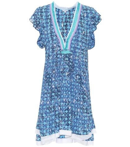Wandler Sasha Lace-trimmed Floral Minidress