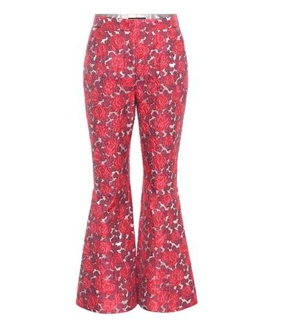 Dolce & Gabbana Jacquard Flared Trousers