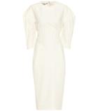 Stella Mccartney Cotton And Linen-blend Dress