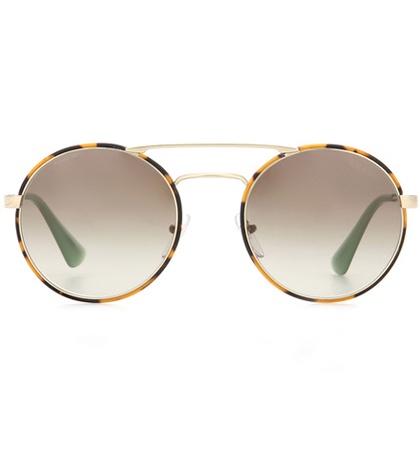 She Made Me Round Sunglasses