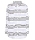 Isa Arfen Daddy Striped Silk Shirt