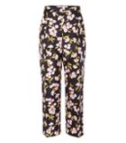 Valentino Printed Cotton And Silk Trousers